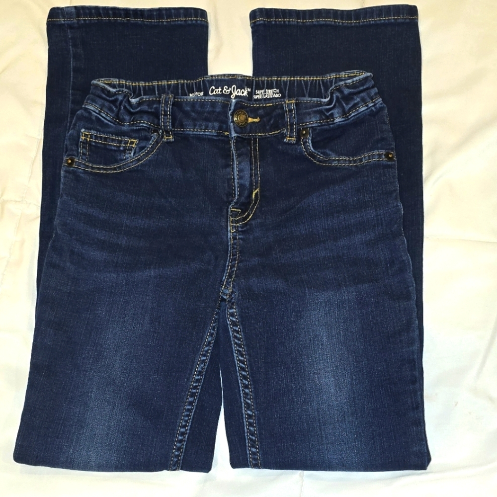 Cat & Jack Girls Dark Blue  Jeans